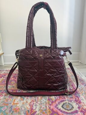 Oliver Thomas Maxed Out Wanderlust Tote in Bordeaux